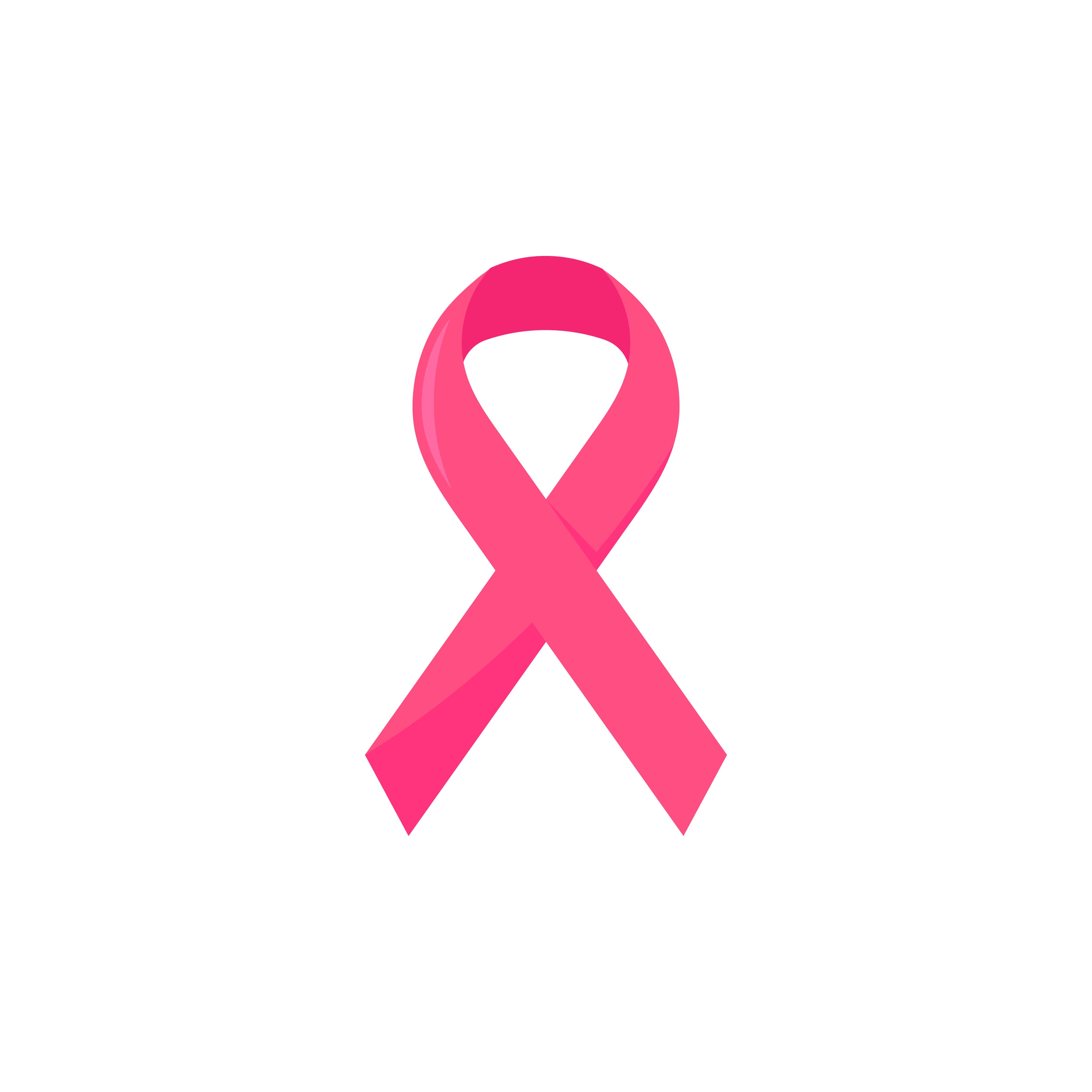 Breast cancer awareness bow